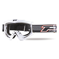Progrip 3301 Goggle White Lens Clear