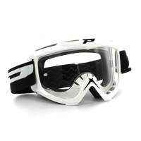 Maschera Progrip 3301 Bianco Lente Chiara