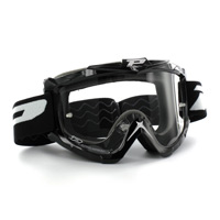 Maschera Progrip 3301 Nero Lente Chiara
