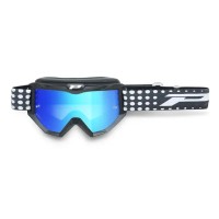 Gafas MX Progrip 3201FL Atzaki Negro Lente Azul Espejo