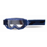 Progrip Maschera 3300 Vision Go blu lente chiara
