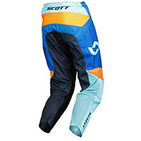 Pantalón Scott 350 Race Evo azul naranja - 2