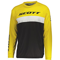 Maillot Scott 350 Swap Evo Noir Jaune