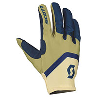 Gants Scott 350 Track Evo Beige Beige Bleu