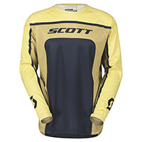 Scott 350 Track Evo Jersey Beige Tan Blue