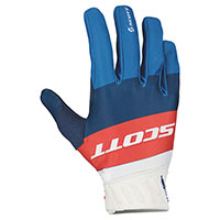 Gants Scott 450 Angled Bleu Rouge