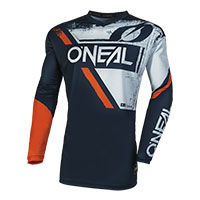 Maillot O Neal Element Shocker V.23 noir orange