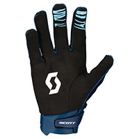 Guanti Scott Evo Dirt 25 Blu Rosso - img 2