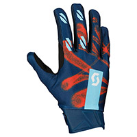 Guanti Scott Evo Dirt 25 Blu Rosso