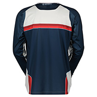 Camiseta Scott Evo Dirt rojo blanco