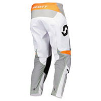 Pantaloni Scott Evo Race Bianco Arancio - img 2