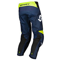 Pantaloni Scott Evo Race Blu Giallo - img 2