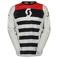 Maillot Scott Evo Race blanc rouge