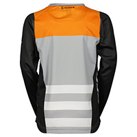 Camiseta Scott Evo Race júnior negro naranja