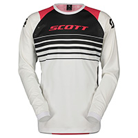 Maillot Scott Evo Swap blanc rose