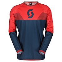 Scott Evo Track Trikot blau rot