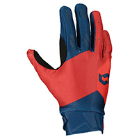 Scott Evo Track Junior Gloves Blue Red