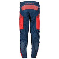 Pantaloni Scott Evo Track Junior Blu Rosso - img 2