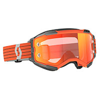 Scott Fury Goggle Orange Grey Orange Chrome