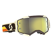 Gafas Scott Fury beige amarillo espejadas