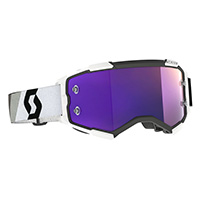 Scott Fury Goggle Premium Black Purple Mirrored