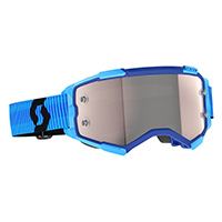 Scott Fury Goggle Blue Silver Mirrored