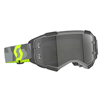 Scott Fury Ls Goggle Light Grey Yellow