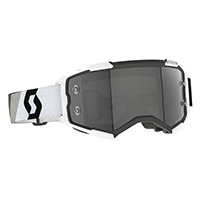 Scott Fury Ls Goggle Premium Black White