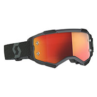 Scott Fury Goggle Black Lens Chrome Orange