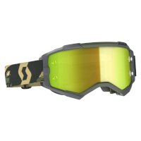 Scott Fury Goggle Camo Kaki Lens Yellow