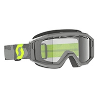 Maschera Scott Primal Enduro Grigio Chiaro Giallo