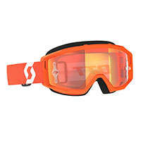 Maschera Scott Primal arancio bianco specchiato