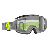 Maschera Scott Split Otg Grigio Chiaro Giallo