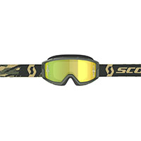 Masque Scott Primal camo kaki lentille chrome jaune - 2