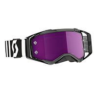 Masque Scott Prospect Racing Noir Blanc Violet Chrome