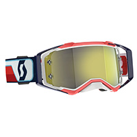 Scott Prospect Goggle Red White Mirrored