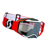 Maschera Scott Prospect Rosso Nero Argento - img 2