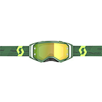 Maschera Scott Prospect Verde Giallo Specchiato