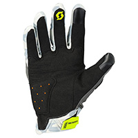 Scott X-plore D3o Gloves Grey Yellow