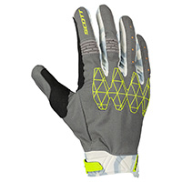 Scott X-plore D3o Gloves Grey Yellow