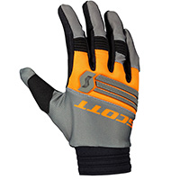 Scott X-plore Gloves Grey Orange