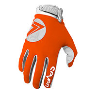 Seven Annex 7 Dot Gloves Orange Fluo