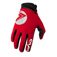 Seven Mx Annex 7 Dot Gloves Red