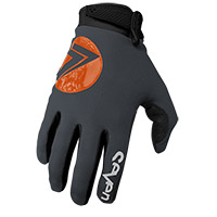 Seven Annex 7 Dot Gloves Charcoal