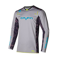 Maglia Seven Mx Rival Clash 25.1 Grigio Berry