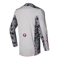 Maglia Seven Mx Rival Clash 25.1 Bianco Grigio - img 2