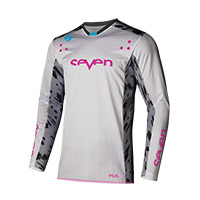 Maglia Seven Mx Rival Clash 25.1 Bianco Grigio