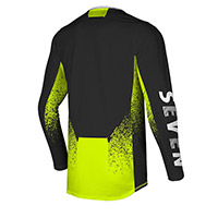 Maillot Seven MX Rival 26.1 Noise noir jaune - img 2