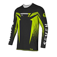 Maillot Seven MX Rival 26.1 Noise noir jaune