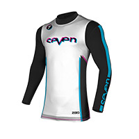 Maglia Seven Mx Zero 25.1 Alter Bianco Nero